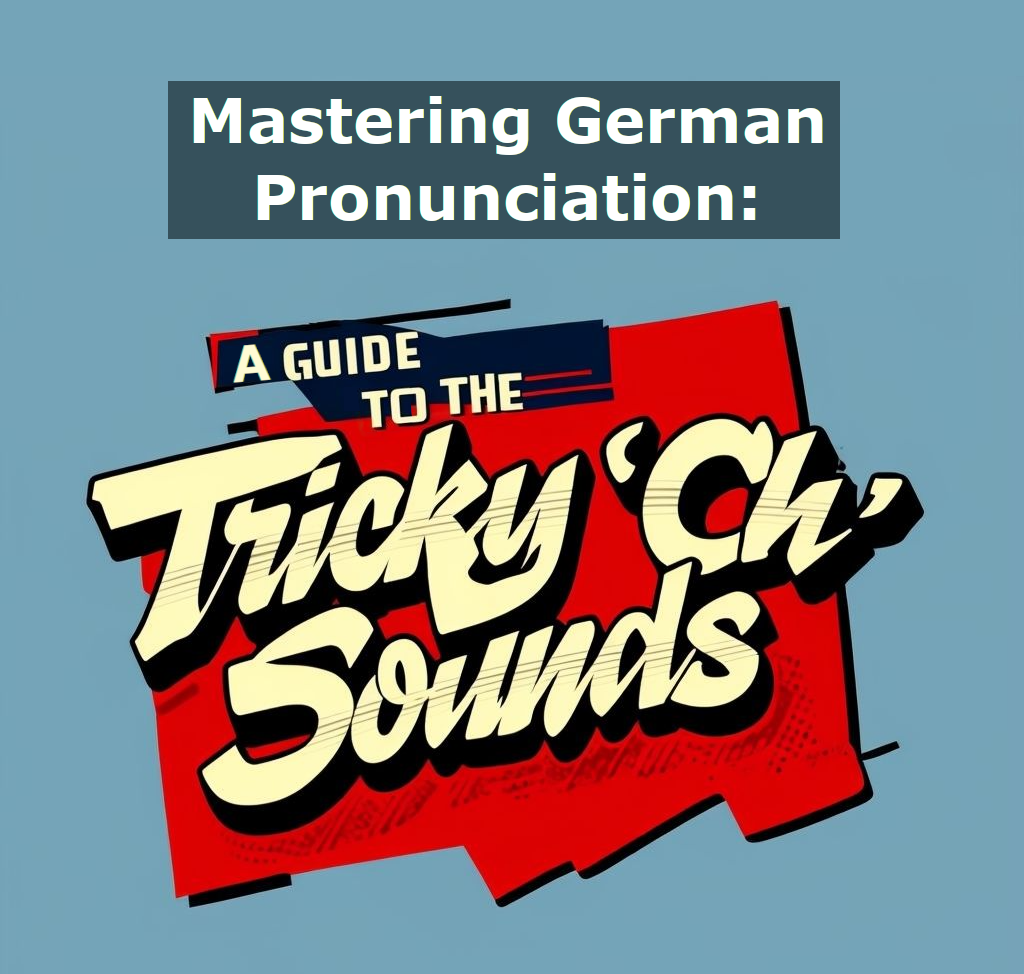 Mastering German Pronunciation: A Guide to the Tricky “Ch” Sounds